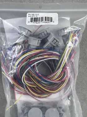 195-12-G GRI Alarm Connectors Wires Bag Kit