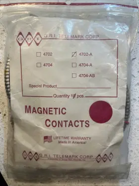 4702-A GRI Telemark Magnetic Contacts Armored Cable