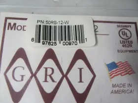 50RS-12-W GRI Recessed Recess Door Window Contacts Mag #2