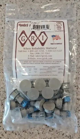 8080-T-G GRI Steel Door Switch