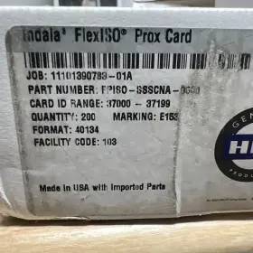 FPISO-SSSCNA-0000 HID INDALA Honeywell Flexiso Card Pack