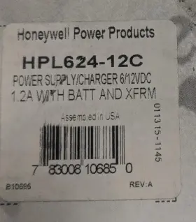 783008106850 HONEYWELL Power Batt Xfirm #3