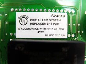 S24819 HONEYWELL ADT Fire Alarm Board #3