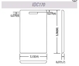 IDC170 IDTECK Clamshell Cards #2