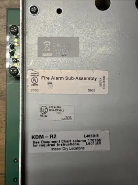 KDM-R2 INTEGRATED ELECTRONICS Keyboard Display Module Fire #3