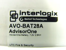 AVO-BAT28A INTERLOGIX Advisorone Battery #2