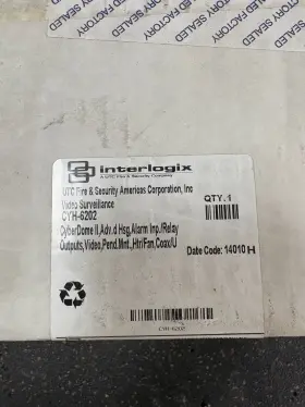 CYH-6202 INTERLOGIX Cyberdome Camera Housing Nos