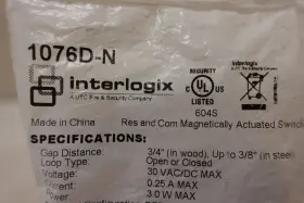 1076D-N INTERLOGIX / GE Security Recessed Recess Magnetic #3
