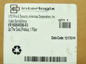 VR1505WDM-R3 INTERLOGIX Video Up Coax Proteus Fiber #2