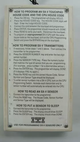60-371 ITI Sx Caretaker Commander Panel Programmer #2