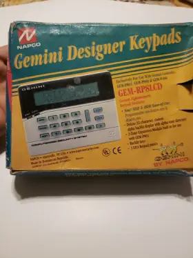 GEM-RP8LCD NAPCO Gemini Designer Keypad