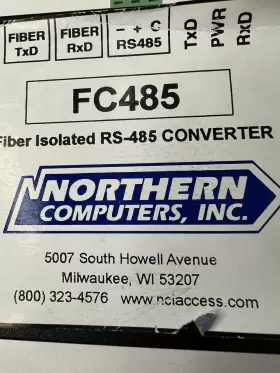 FC485 NORTHERN COMPUTERS Fiber Isolated Converter Transceiver #2