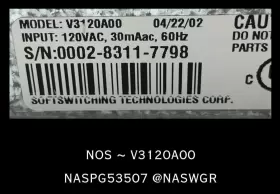 V3120A00 NOS Sense Grid #3