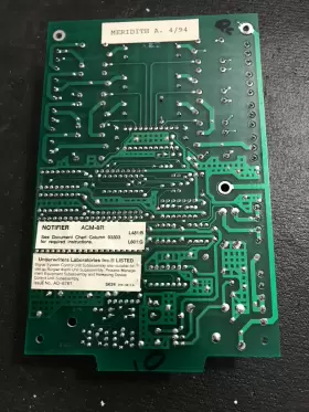 ACM-8R NOTIFIER Annunicator Module Relays Fire Alarm #2