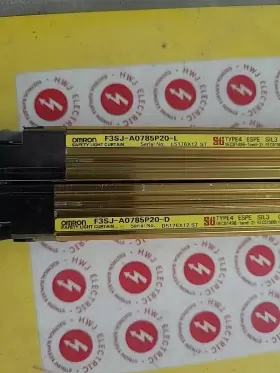 F3SJ-A0785P20 OMRON Safety Light Curtain Receiver Emitter