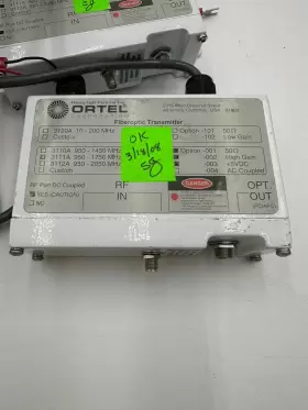 3111A ORTEL Fiberoptic Transmitters #2