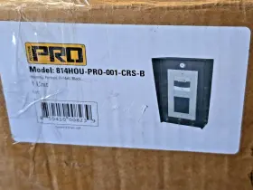 814HOU-PRO-001-CRS-B8 PEDESTAL PRO Portrait Steel Housing