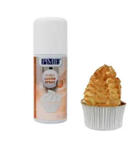 LS703 PME Goldrose Lustre Spray Food Decorating