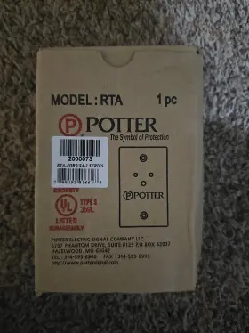 785192016618 POTTER Rta Remote Annunciator