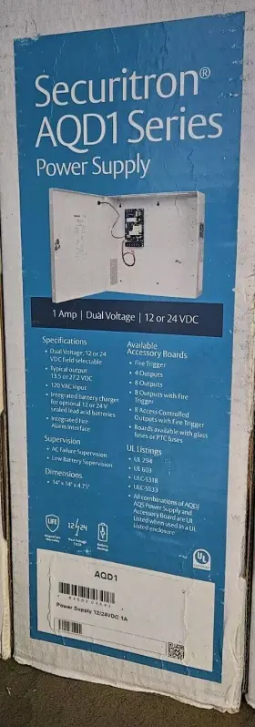 AQD1 SECURITRON Power Supply Assa Abloy