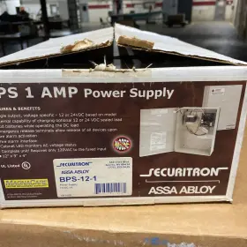 BPS-12-1 SECURITRON Magnalock Power Supply