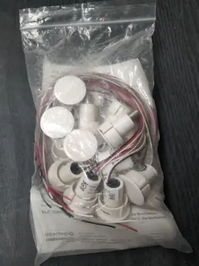 1076W-N SENTROL Steel Door Magnetic Contacts Bag #2