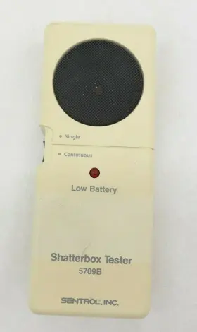5709B SENTROL Shatterbox Tester Nas