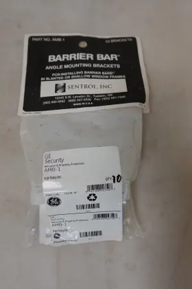 AMB-1 SENTROL GE UTC Security Barrier Bar Steel Angle Mount