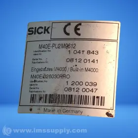 M40E-PU2M9612 SICK Light Curtain #2