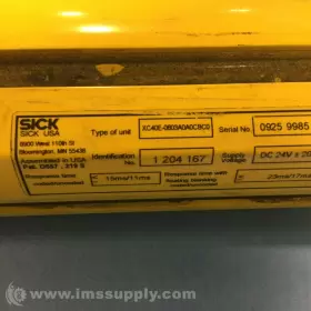 XC40E-0603A0A0CBC0 SICK Safety Light Curtain Receiver Usip #2