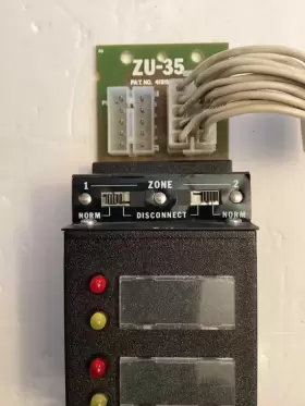 ZU-35 SIEMENS Cerberus Pyrotronics Dual Zone Disconnect #2