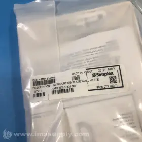 07431685 SIMPLEX Sv Mounting Plate Wall Fnfp
