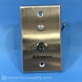 2098-9806 SIMPLEX Remote Indicator Key Switch Fnob #2
