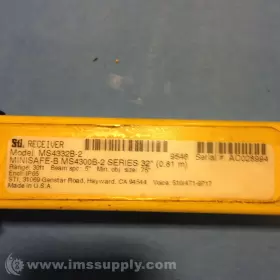 MS4332B-2 STI Minisafe Light Curtain Receiver Usip #2