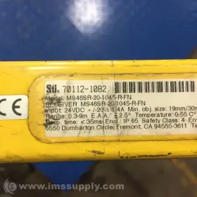 MS46SR-20-1045-R-FN STI Safety Light Curtain Receiver Usip