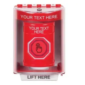 SS2077EM-EN STI Stopper Station Momentary Weathr Resist Fire