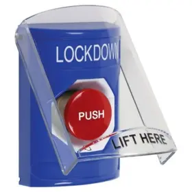SS2225LD-EN STI Turn Stopper Station Lockdown Label Safety