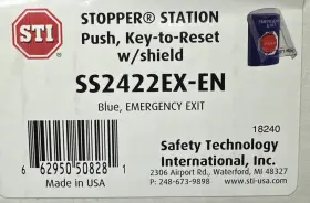 SS2422EX-EN STI Flush Key Stopper Station #2