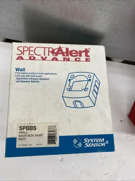 Spbbs SYSTEM SENSOR Spectralert Advance Wall Box Skirt