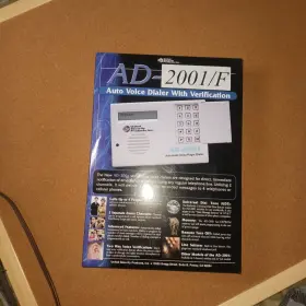AD-2001 UNITED SECURITY PRODUCTS Auto Voice Dialer