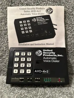 AVD-4 UNITED SECURITY PRODUCTS Automatic Voice Dialer