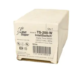 TS-200-W Wattstopper Inteliswitch Digital Switch