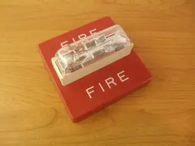 RSS-24MCW WHEELOCK Fire Alarm Strobe Light Hearing Impaired