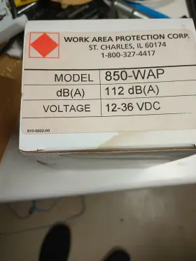 850-WAP WORK AREA PROTECTION Up