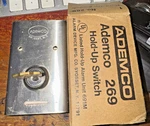 Ademco 269m Hardwired Hold-up Switch With Stainless Steel Cover W/key. Fixed Price $48.40.