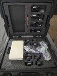 Lot Of 8 Ascom A51 Rugged Alarm Transmitter Amie-aabab/1m1 With Receiver And Acc. Fixed Price $1500.00.