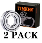 2pack Timken 6205-zz 25x52x15mm Double Metal Seal Bearings Usa Brand. Fixed Price $13.79.