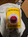 Sti Stopper Station Turn-to-reset Push Button Switch With Shield Yellow. Fixed Price $40.00.
