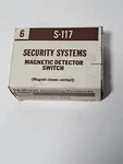 5 Vintage Nutone S-117 Security Systems Magnetic Detector Switches. Fixed Price $29.99.