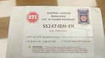 Sti Stopper Station Ss2474em-en Blue, Emergency, Surface W/knockouts. Fixed Price $29.95.